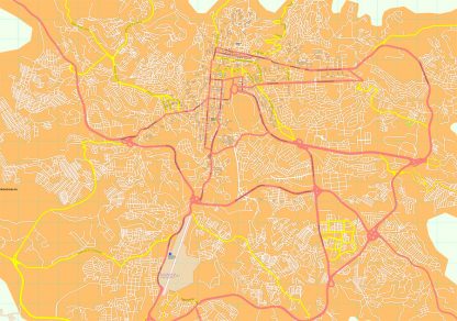 Tegucigalpa map