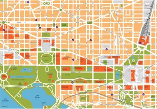 washington vector map